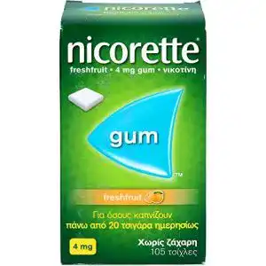 Nikotinkaugummi kohlpharma gmbh nicorette 4 mg freshfruit kaugummi