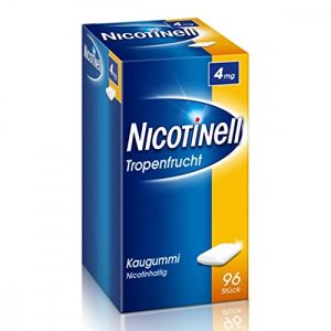Nikotinkaugummi Nicotinell Kaugummi 4 mg Tropenfrucht, 96 St.
