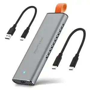 Nvme usb adapter rshtech m 2 nvme ssd gehaeuse aluminium usb 3 1 3 2