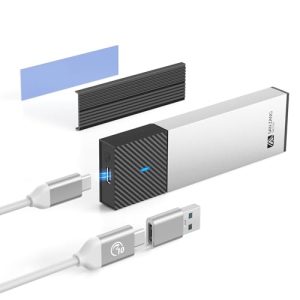NVMe-USB-Adapter SAN ZANG MASTER NVMe M.2 SSD Gehäuse mit 10 Gbit/s