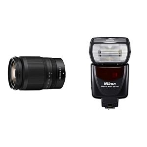 Objektiv Nikon Z 24-200mm 1:4.0-6.3 VR & SB-700 Blitzgerät