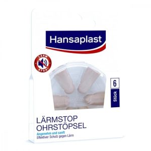 Ohrstöpsel Schlafen Hansaplast Lärmstopp Ohrstöpsel (6 Stück) - ohrstoepsel schlafen hansaplast laermstopp ohrstoepsel 6 stueck