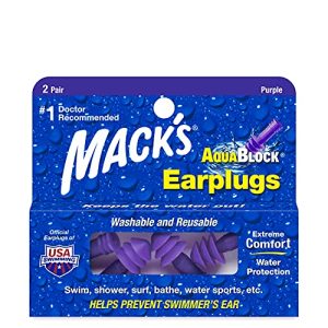 Ohrstöpsel Schwimmen Mack’s Macks Aqua Block Ohrstöpsel