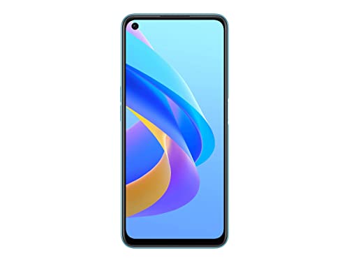 Oppo-Handy OPPO A76 128GB Handy, hellblau, Glowing Blue, Android 11