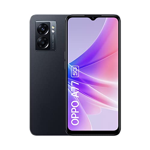 Oppo-Handy OPPO A77 5G 4GB/64GB Negro (Midnight Black) Dual SIM