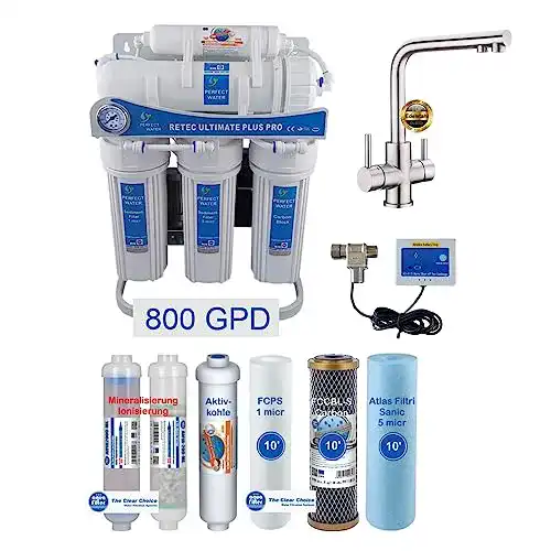 Osmoseanlage Retec 600 GPD Perfect Water Ultimate Plus