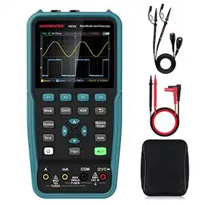 Oszilloskop hanmatek digitales handheld digital ho52 50mhz
