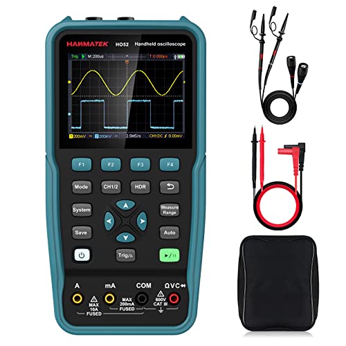 Oszilloskop HANMATEK Digitales, Handheld-Digital HO52 50Mhz