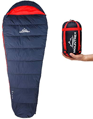 Outdoor-Schlafsack MOUNTREX ® Schlafsack, kleines Packmaß
