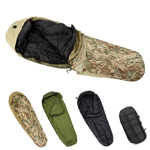 Outdoor-Schlafsack MT Mumienschlafsack Militär Modular