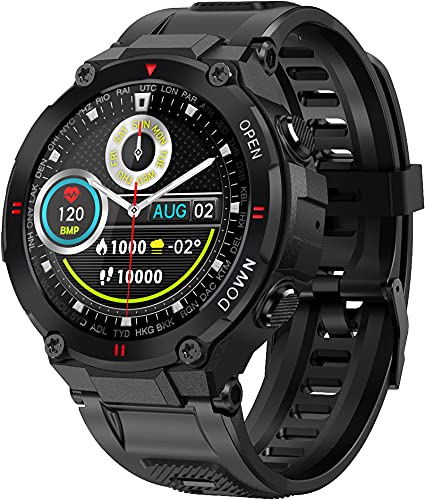 Outdoor-Uhr findtime Smartwatch Herren Militär Uhr