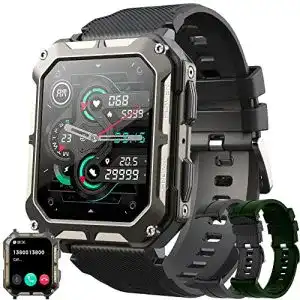 Outdoor uhr sgddfit smartwatch herren mit telefonfunktion