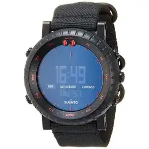 Outdoor uhr suunto unisexs core outdoor watch black red