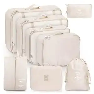 Packwuerfel murise 8 teilige packing cubes kleidertaschen