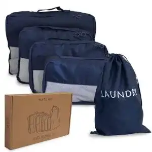Packwuerfel natumo koffer organizer set 5 teilig packing cubes