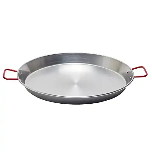 Paella-Pfanne Garcima C-17RED 5020069 in Silber, 42 cm