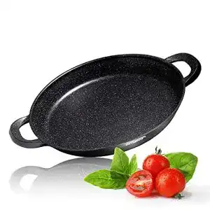 Paella pfanne intignis professionelle paellapfanne 40 cm