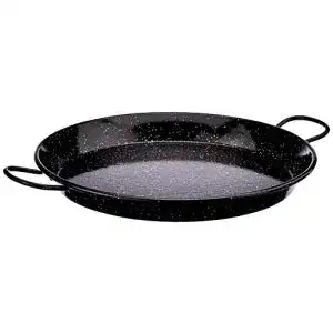 Paella pfanne la valenciana la schale 36 cm emaillierter edelstahl