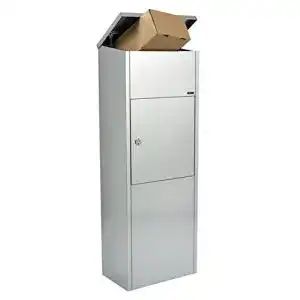 Paketbriefkasten allux 600 briefkasten verzinkt one size