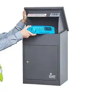 Paketbriefkasten smart parcel box mittelgrosser mit paketfach 1