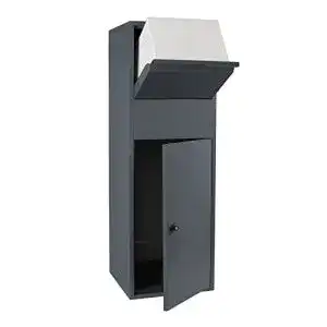Paketbriefkasten - paketbriefkasten wiltec paketbox standbriefkasten anthrazit