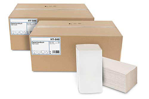 Papierhandtücher Hypafol für Spender, Recycling, 1-lagig, 25 x 23