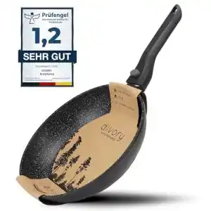 Pfanne 32 cm divory grosse pfanne 32cm abnehmbarer griff