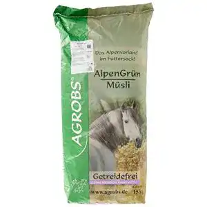 Pferdemuesli agrobs alpengruen muesli 1er pack 1 x 15000 g