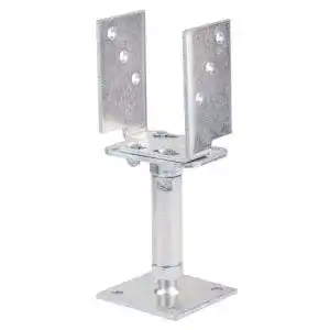 Pfostentraeger verstellbar alberts 218058 u pfostentraeger