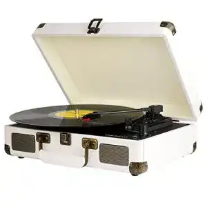 Plattenspieler mit lautsprecher digitnow belt drive 3 gang portable
