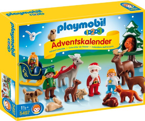 Playmobil-Adventskalender PLAYMOBIL 5497 Adventskalender Waldweihnacht