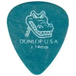 Plektrum jim dunlop gator grip gitarren dicke 114 mm 6 stueck