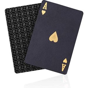Pokerkarten ACELION Coole Plastikspielkarten, Kartenspiel