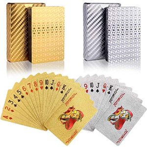 Pokerkarten wdede Spielkarten 2PCS wasserdichte Poker Karten
