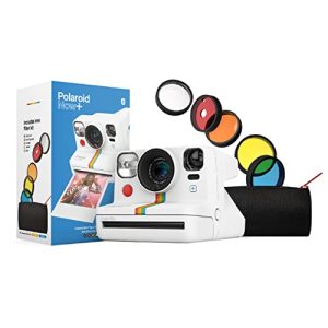 Polaroid-Kamera Polaroid Now+ Sofortbildkamera i-Type – Weiß