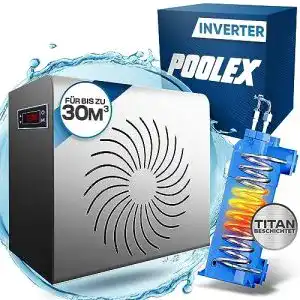 Pool waermepumpe tretmann neu poolex mag4 r mini poolwaermepumpe