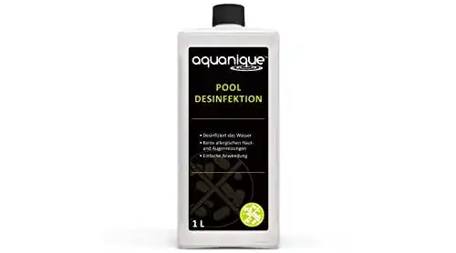 Poolreiniger Aquanique Pooldesinfektion 1 Liter flüssig