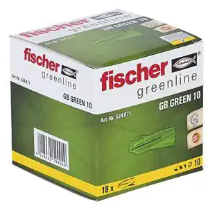 Porenbetonduebel fischer gb green 10 gasbetonduebel