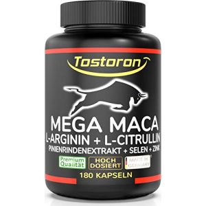 Potenzmittel Tostoron MEGA MACA hochdosiert