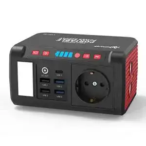 Powerbank mit steckdose loadchamp intelligent charging germany