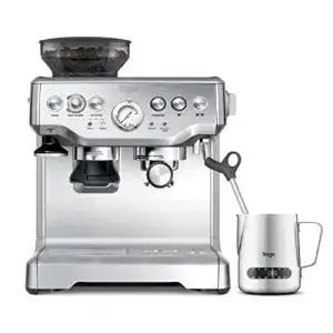 Professionelle siebtraegermaschine sage the barista express