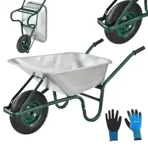 Profi schubkarre juskys schubkarre garden 100 liter volumen