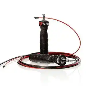 Profi springseil via fortis profi springseil mit gewichten speed