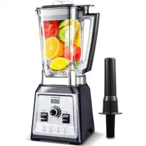 Profi standmixer amzchef standmixer 2000 watt 2l mixer 1