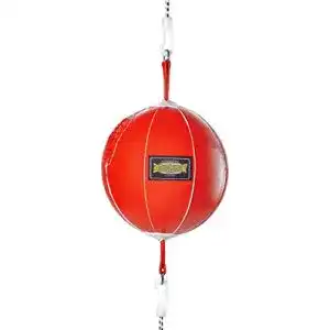 Punchingball bad company doppelendball aus leder