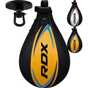 Punchingball RDX Boxbirne Erwachsene Leder Set, Speedball