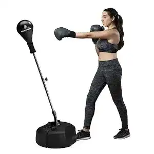 Punchingball tech tools boxsack mit staender fuer erwachsene