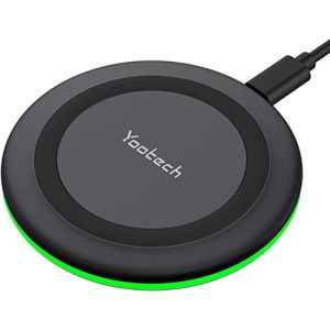 Qi-Ladegerät yootech Wireless Charger Kompatibel mit iPhone 15 14 13