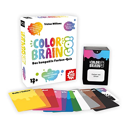 Quizspiele Game Factory 646294 Color Brain Go!, das kompakte