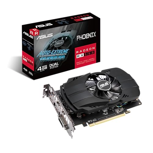 Radeon-Grafikkarten ASUS Phoenix Radeon RX 550 EVO 4GB Gaming